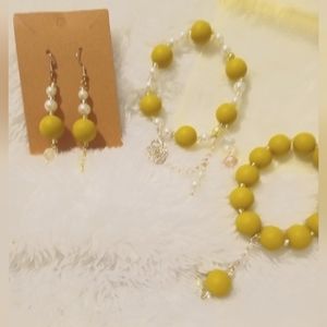Hand made jewelry set